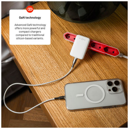 Sieťová nabíjačka Fixed, 30W, 3A, 1 x USB-C, Biela