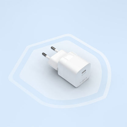 Sieťová nabíjačka Fixed Mini2, 30W, 3A, 1 x USB-C, Biela