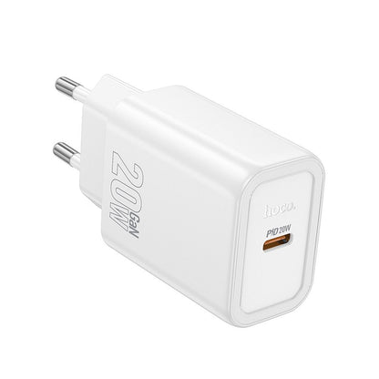 Sieťová nabíjačka HOCO N60, 20W, 3A, 1 x USB-C, Biela