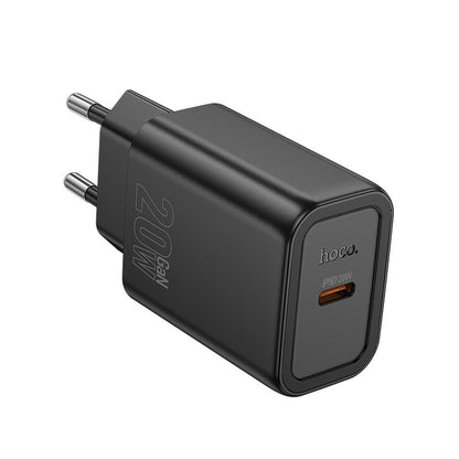 Sieťová nabíjačka HOCO N60, 20W, 3A, 1 x USB-C, Čierna