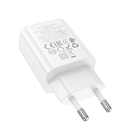 Sieťová nabíjačka HOCO N62, 30W, 3A, 1 x USB-C, Biela