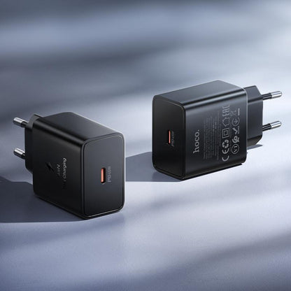 Sieťová nabíjačka HOCO N77, 45W, 3A, 1 x USB-C, čierna