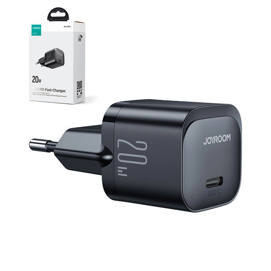 Sieťová nabíjačka Joyroom JR-TCF02, 20W, 3A, 1 x USB-C, Čierna