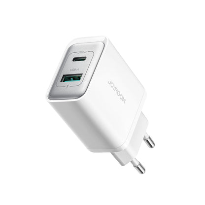 Sieťová nabíjačka Joyroom JR-TCF15, 30W, 5A, 1 x USB-A - 1 x USB-C, Biela