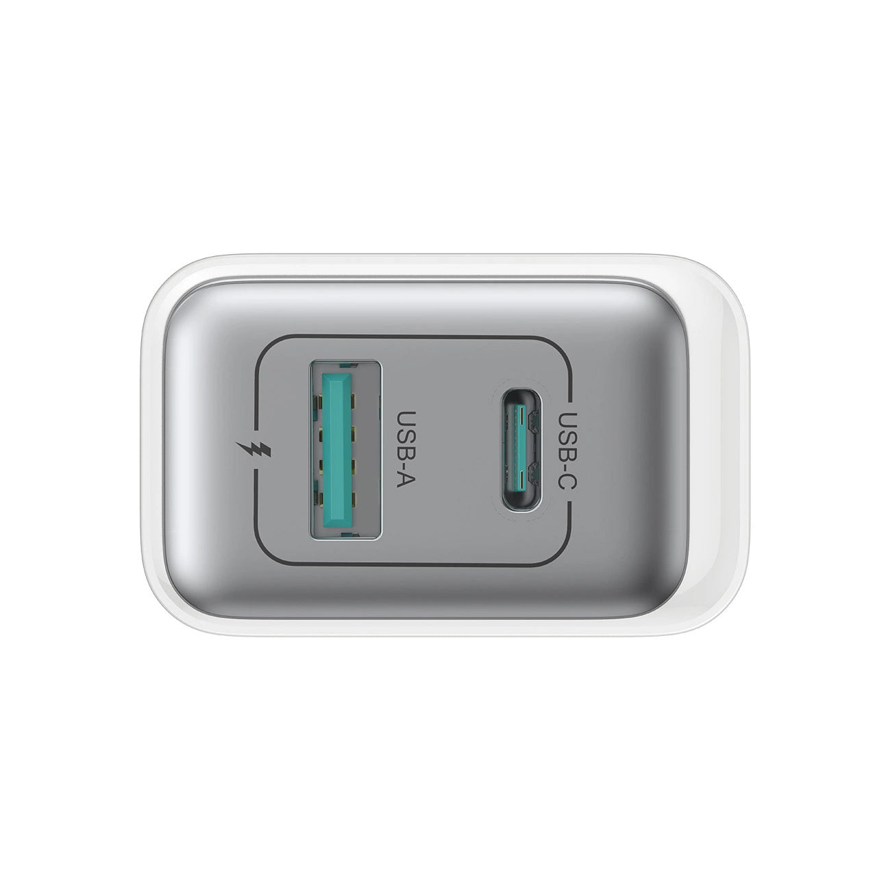 Sieťová nabíjačka Joyroom JR-TCF15, 30W, 5A, 1 x USB-A - 1 x USB-C, Biela