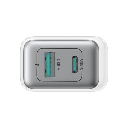 Sieťová nabíjačka Joyroom JR-TCF15, 30W, 5A, 1 x USB-A - 1 x USB-C, Biela