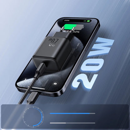Sieťová nabíjačka Joyroom JR-TCF20, 20W, 3A, 1 x USB-C, Čierna