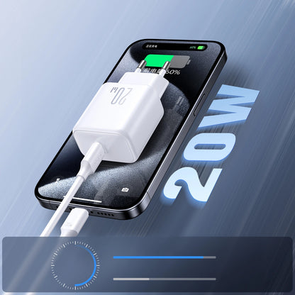 Sieťová nabíjačka Joyroom JR-TCF20, 20W, 3A, 1 x USB-C, Biela