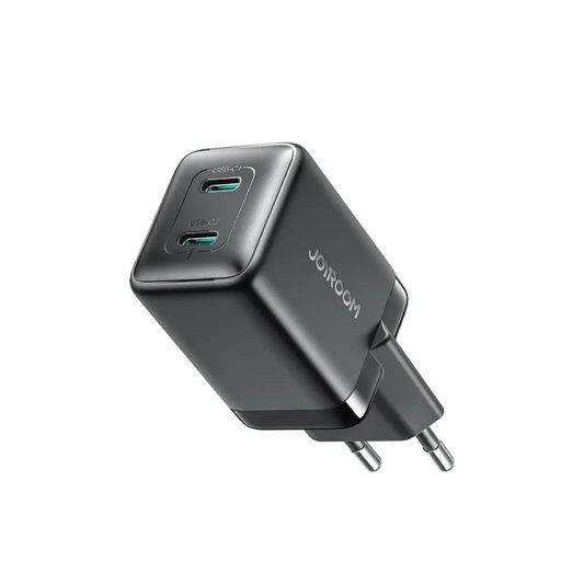 Sieťová nabíjačka Joyroom JR-TCG17, 45W, 3A, 2 x USB-C, Čierna