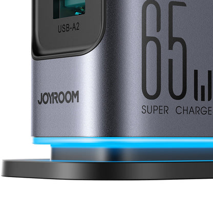 Nabíjačka Stanica Joyroom JR-TCM02, 65W, 3.25A, 2 x USB-A - 4 x USB-C, Sivá