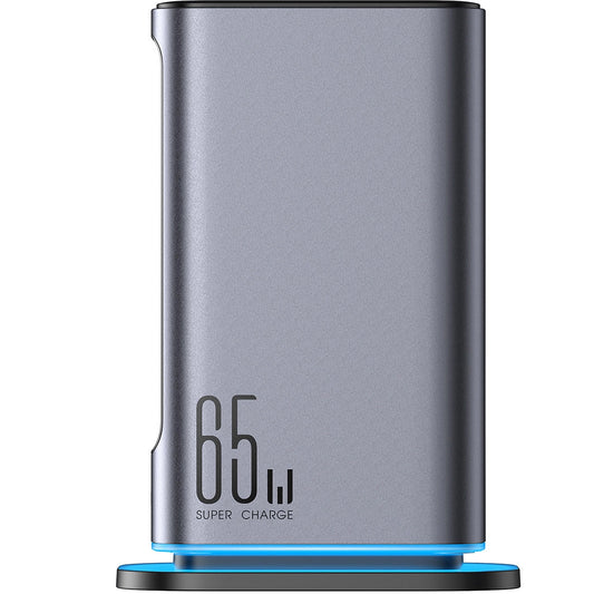 Nabíjačka Stanica Joyroom JR-TCM02, 65W, 3.25A, 2 x USB-A - 4 x USB-C, Sivá