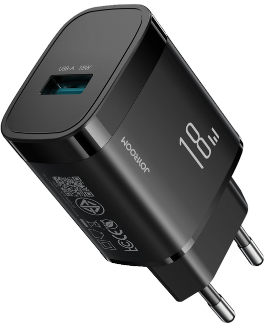 Sieťová nabíjačka Joyroom JR-TF4, 18W, 3A, 1 x USB-A, čierna