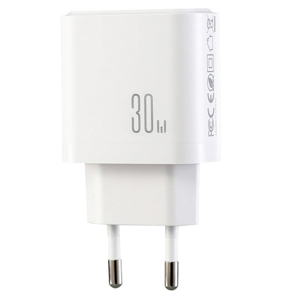 Sieťová nabíjačka Joyroom JR-TG6, 30W, 3A, 1 x Lightning - 1 x USB-A - 1 x USB-C, biela
