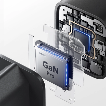 Sieťová nabíjačka Joyroom JR-TO1, 45W, 3A, 1 x Lightning - 1 x USB-A - 1 x USB-C, čierna