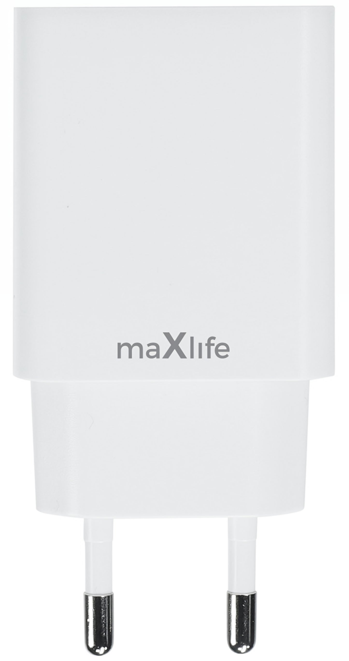 Sieťová nabíjačka MaXlife MXTC-13-20AC, 20W, 3A, 1 x USB-A - 1 x USB-C, Biela