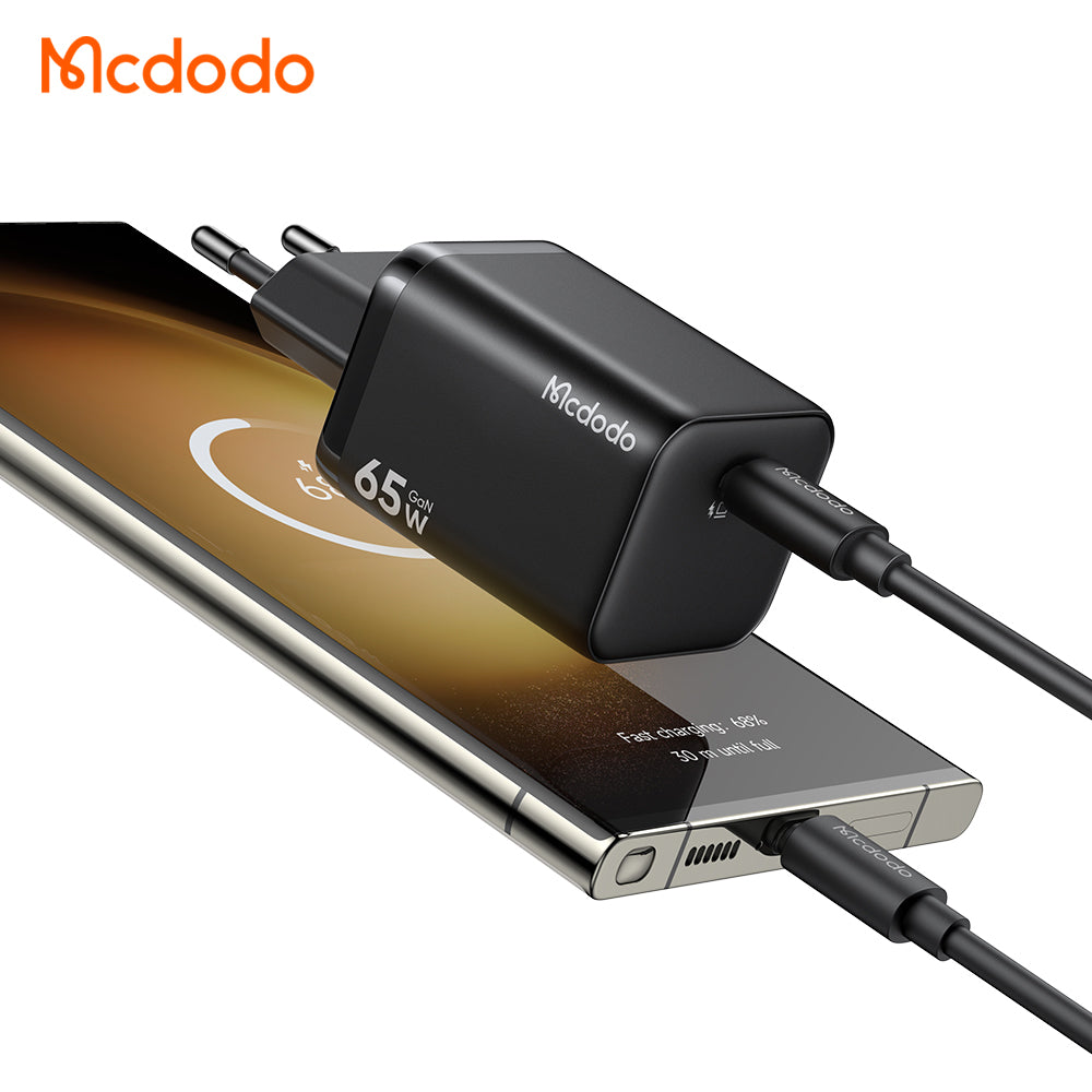 Sieťová nabíjačka McDodo CH-0850 Ultimate Mini, 65W, 3,25A, 1 x USB-C, čierna
