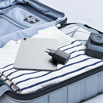 Sieťová nabíjačka McDodo CH-2180 Display, 30W, 3A, 1 x USB-A - 2 x USB-C, Čierna