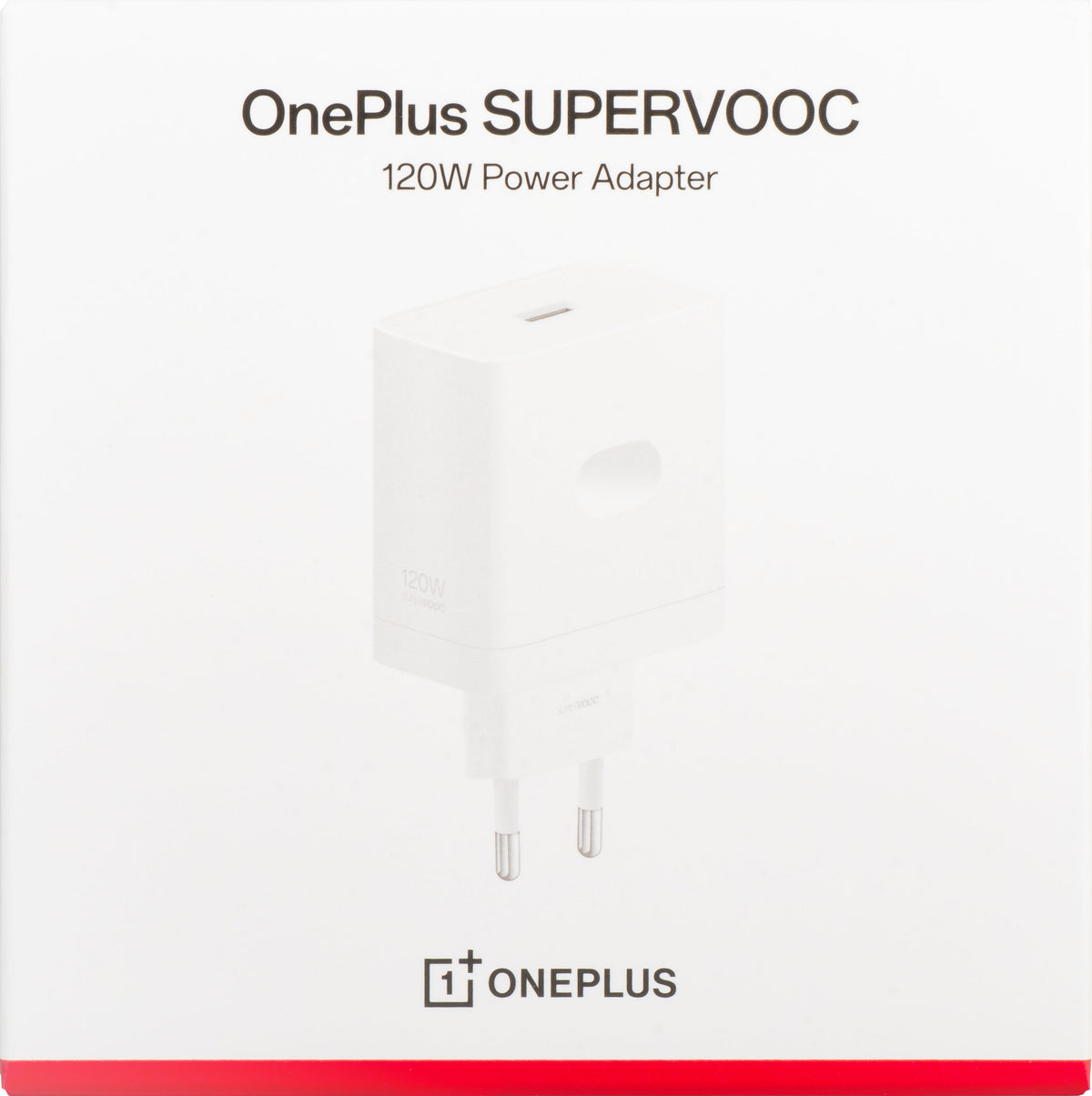Sieťová nabíjačka OnePlus, 120W, 1 x USB-A, biela