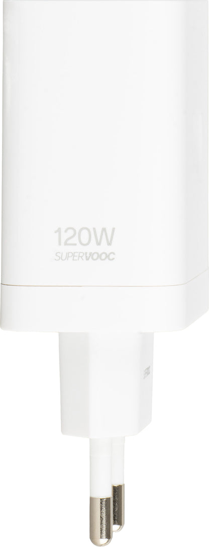 Sieťová nabíjačka OnePlus, 120W, 1 x USB-A, biela