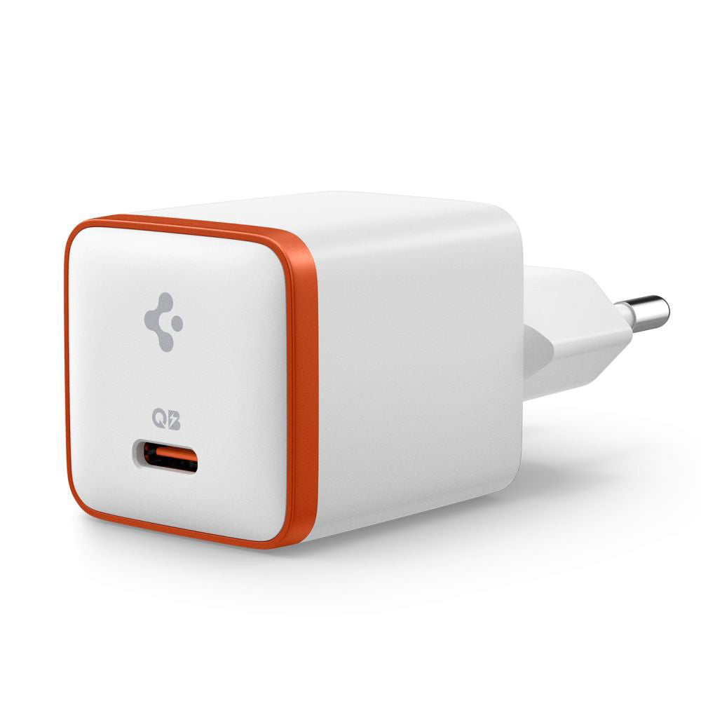 Sieťová nabíjačka Spigen EE301EU Essential, 30W, 3A, 1 x USB-C, biela ACH08449