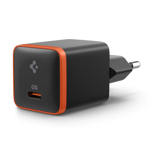 Sieťová nabíjačka Spigen EE301EU Essential, 30W, 3A, 1 x USB-C, čierna ACH08448