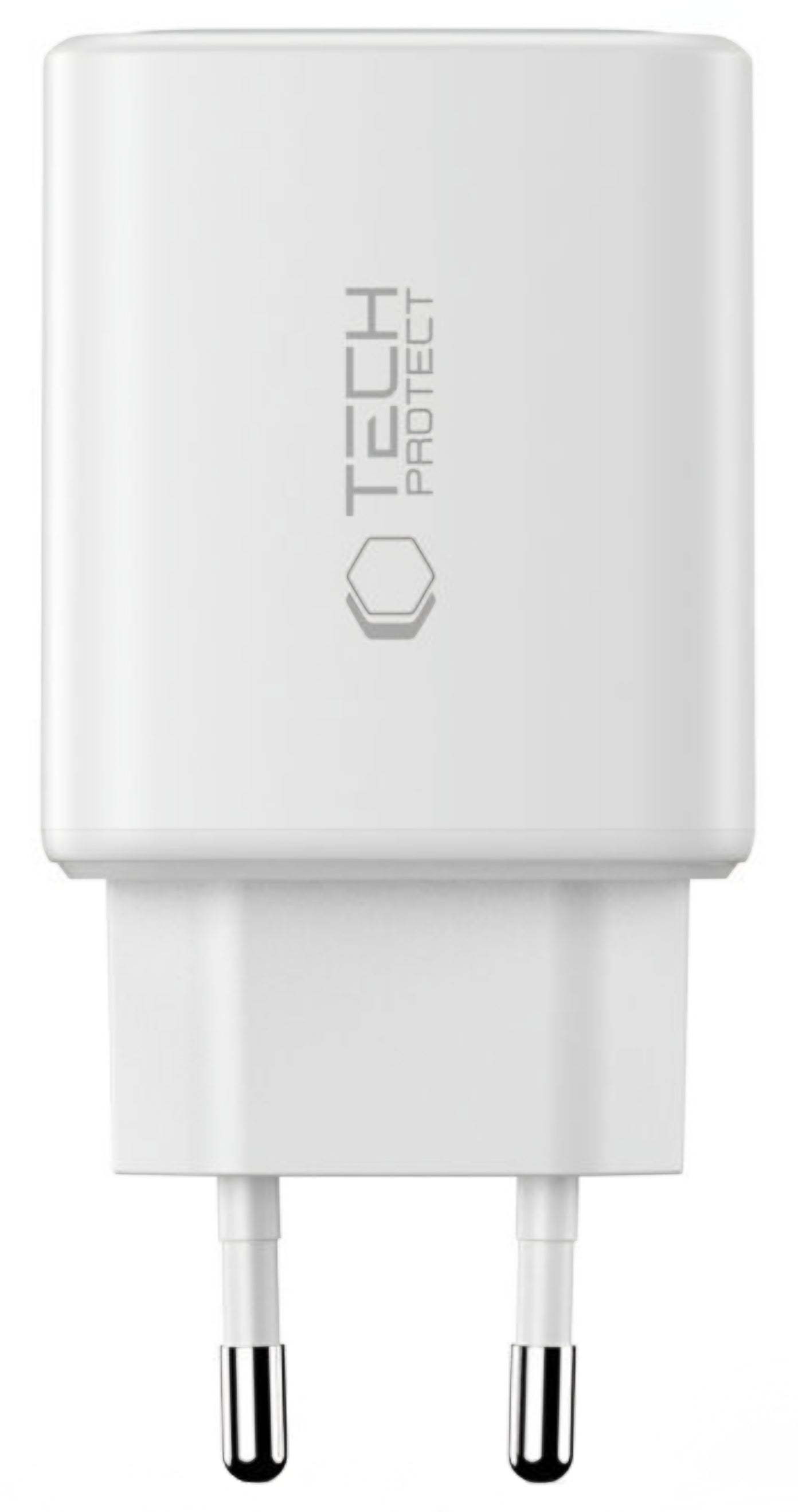 Sieťová nabíjačka Tech-Protect NCA65W, 65W, 3A, 1 x USB-A - 2 x USB-C, Biela