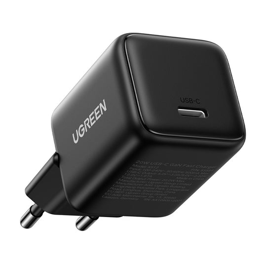 Sieťová nabíjačka UGREEN X512, 20W, 3A, 1 x USB-C, Čierna