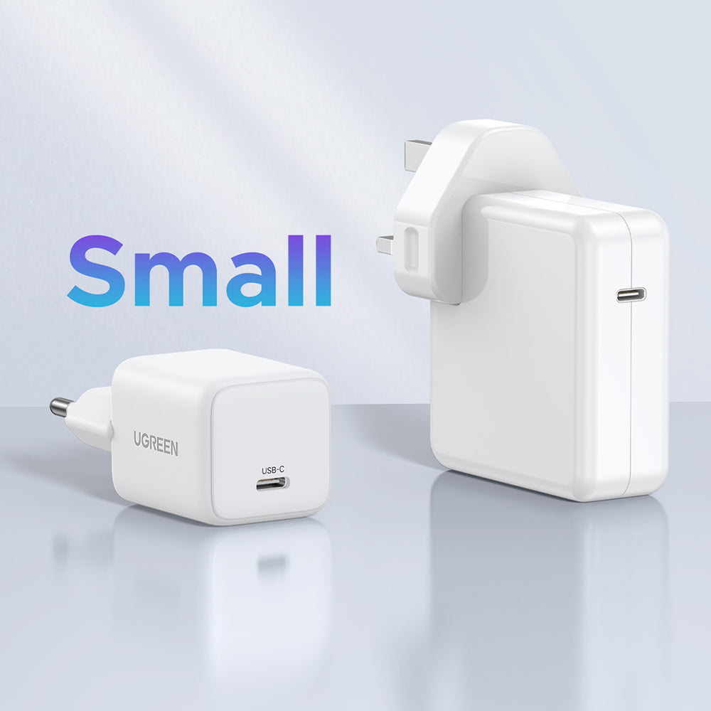 Sieťová nabíjačka UGREEN X512, 20W, 3A, 1 x USB-C, Biela