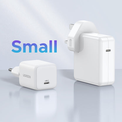 Sieťová nabíjačka UGREEN X512, 20W, 3A, 1 x USB-C, Biela