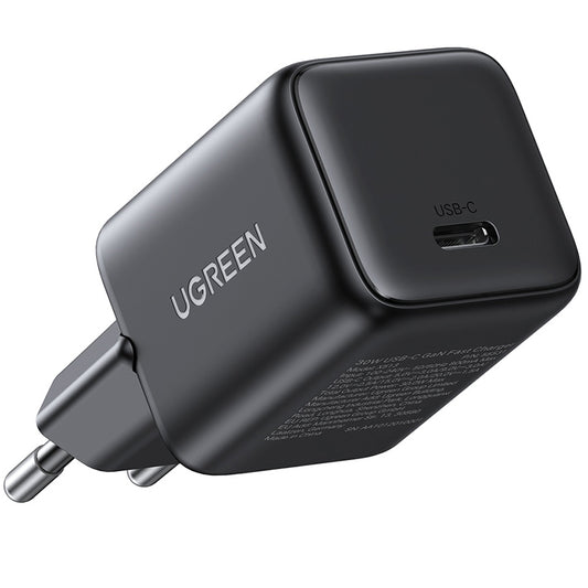 Sieťová nabíjačka UGREEN X513, 30W, 3A, 1 x USB-C, Čierna