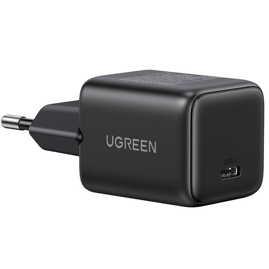 Sieťová nabíjačka UGREEN X513, 30W, 3A, 1 x USB-C, Čierna
