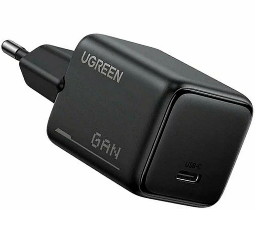 Sieťová nabíjačka UGREEN X517, 25W, 3A, 1 x USB-C, Čierna