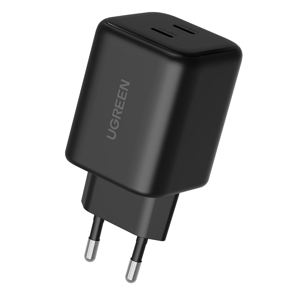 Sieťová nabíjačka UGREEN X526 (65058), 45W, 3A, 2 x USB-C, čierna