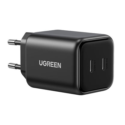 Sieťová nabíjačka UGREEN X526 (65058), 45W, 3A, 2 x USB-C, čierna