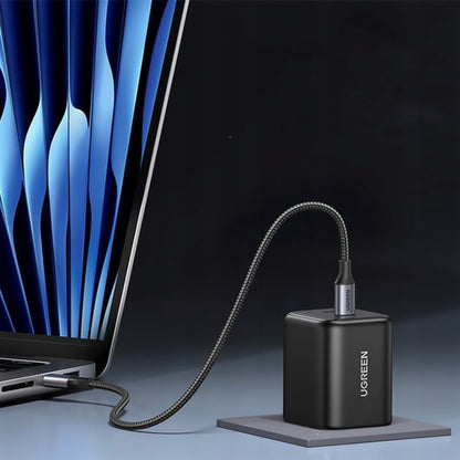 Sieťová nabíjačka UGREEN X526 (65058), 45W, 3A, 2 x USB-C, čierna