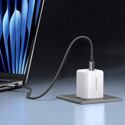 Sieťová nabíjačka UGREEN X526 (65154), 45W, 3A, 2 x USB-C, biela