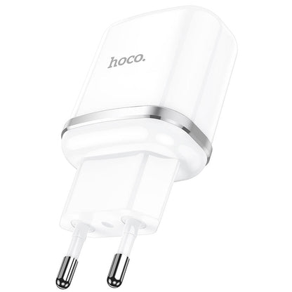 Sieťová nabíjačka HOCO N3, 18W, 3A, 1 x USB-A, Biela
