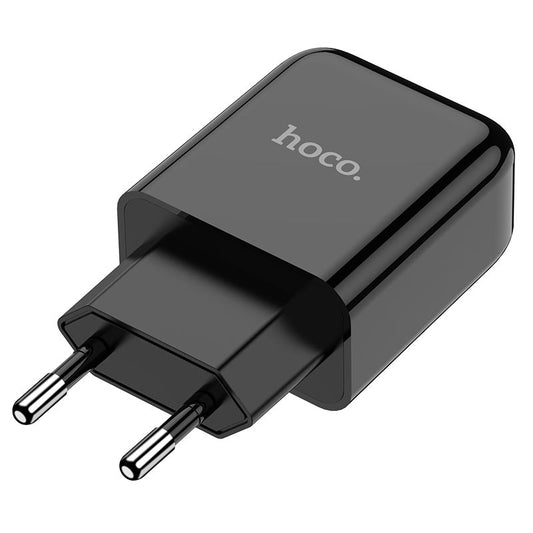 Sieťová nabíjačka HOCO N2, 10W, 2A, 1 x USB-A, čierna
