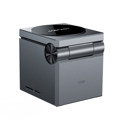 Bezdrôtová nabíjacia stanica Acefast E18 Rubik's Cube 3v1, 23W, 1.67A, Sivá