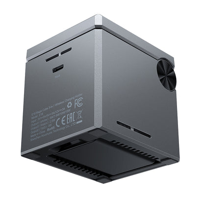 Bezdrôtová nabíjacia stanica Acefast E18 Rubik's Cube 3v1, 23W, 1.67A, Sivá