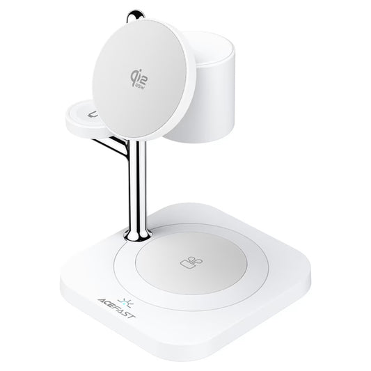 Bezdrôtová nabíjacia stanica Acefast E39 3v1, 32.5W, Biela
