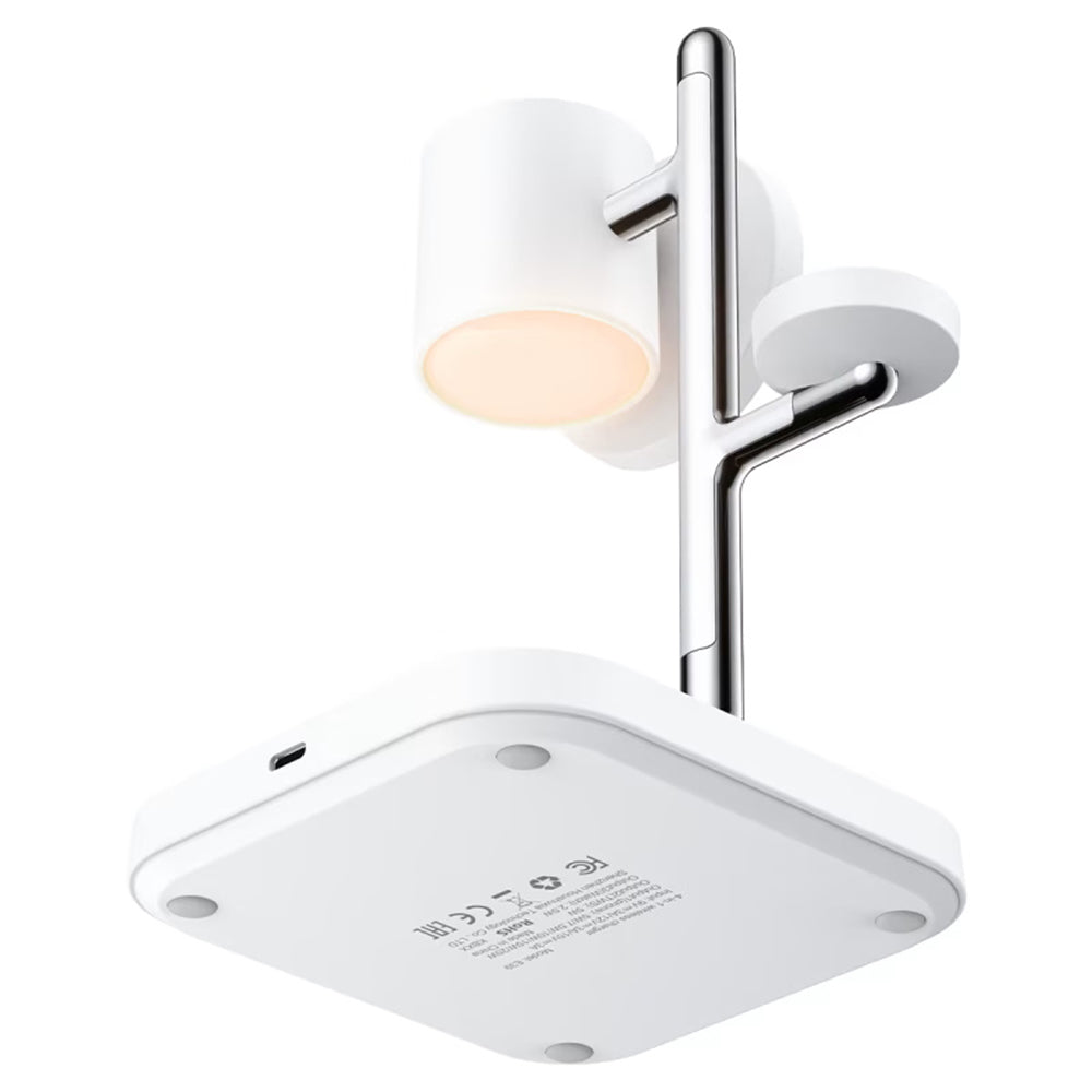 Bezdrôtová nabíjacia stanica Acefast E39 3v1, 32.5W, Biela