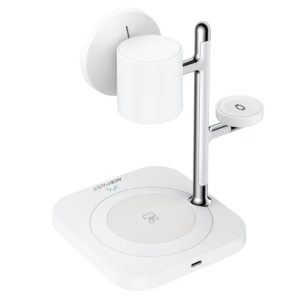Bezdrôtová nabíjacia stanica Acefast E39 3v1, 32.5W, Biela