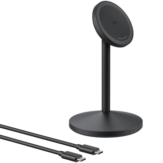 Bezdrôtová nabíjačka Anker MagGo Stand, 15W, 1.67A, Čierna A25X1H11