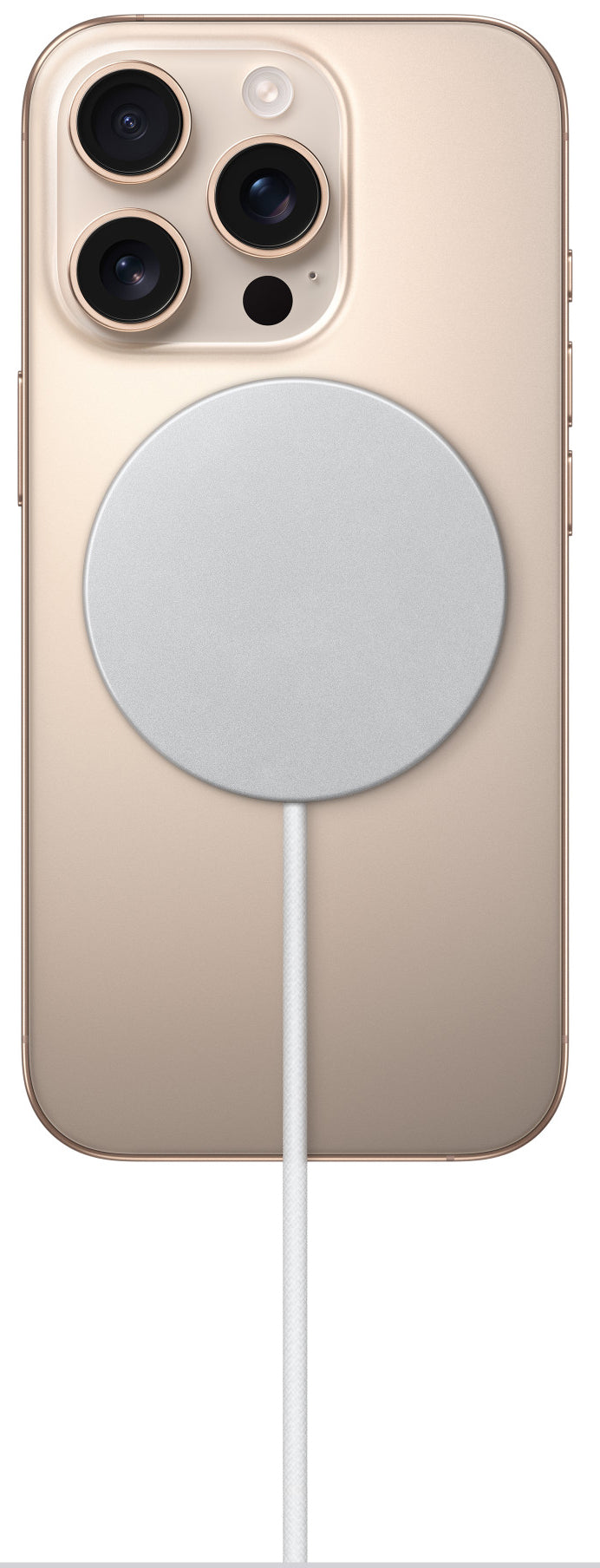 Bezdrôtová sieťová nabíjačka Apple A2580, 25W, Biela MX6X3ZE/A