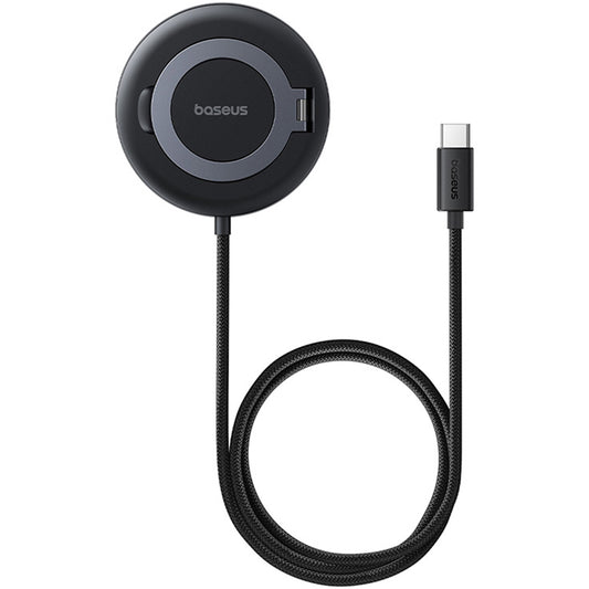 Bezdrôtová nabíjačka Baseus Simple Mini4, 15W, 1.67A, Čierna P10273300121-01
