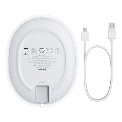 Bezdrôtová nabíjačka Baseus Jelly, 15W, 1.67A, Biela WXGD-02