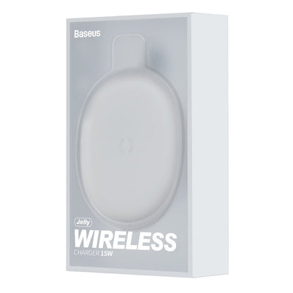 Bezdrôtová nabíjačka Baseus Jelly, 15W, 1.67A, Biela WXGD-02