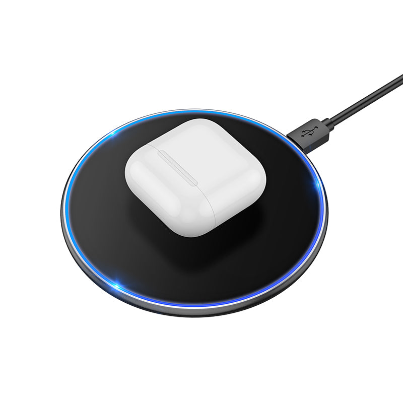 Bezdrôtová sieťová nabíjačka Borofone BQ3 Pro, 15W, 1.67A, Čierna