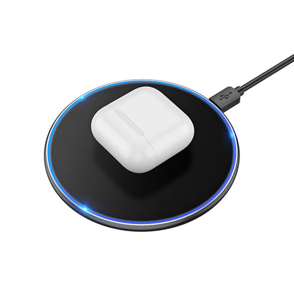 Bezdrôtová sieťová nabíjačka Borofone BQ3 Pro, 15W, 1.67A, Čierna